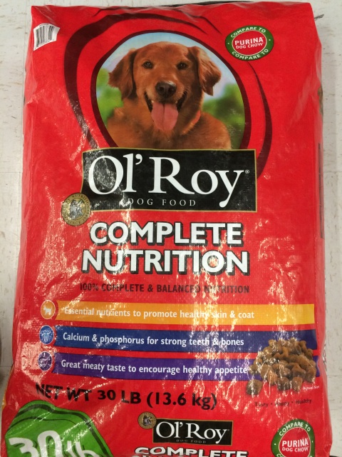 ol roy dog food complete nutrition